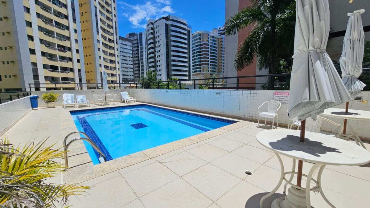 Apartamento Pituba 3 quartos 103m² Decorado Porto das Velas Reg. Itaigara Caminho das Árvores