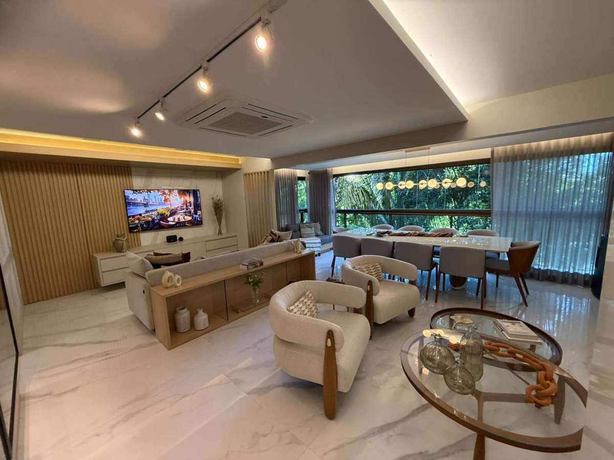 Apartamento Alphaville 3 Suítes 143m2 Finamente Decorado Morada dos Príncipes - Iuri Imóveis