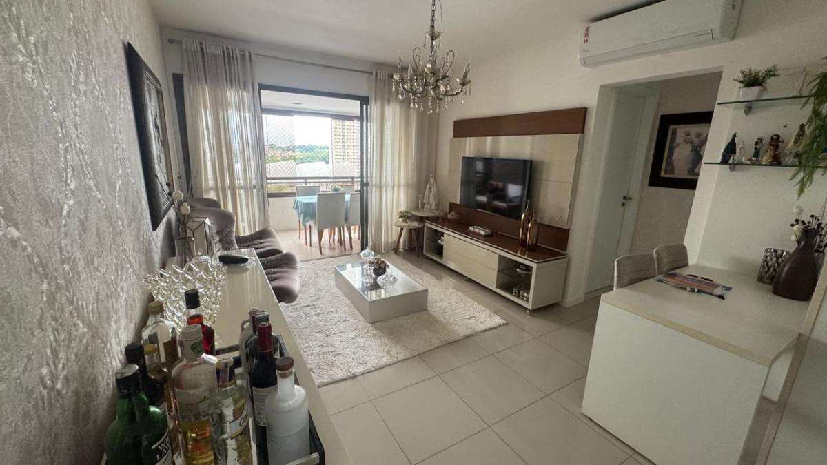 Apartamento Alphaville Art Ville 1 Quarto 54m² Decorado Mobiliado Nascente - Iuri Imóveis