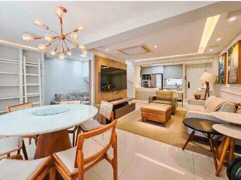 Apartamento Alphaville Cosmopolitan cobertura 1 Suíte 96m2 Finamente Decorado Oportunidade