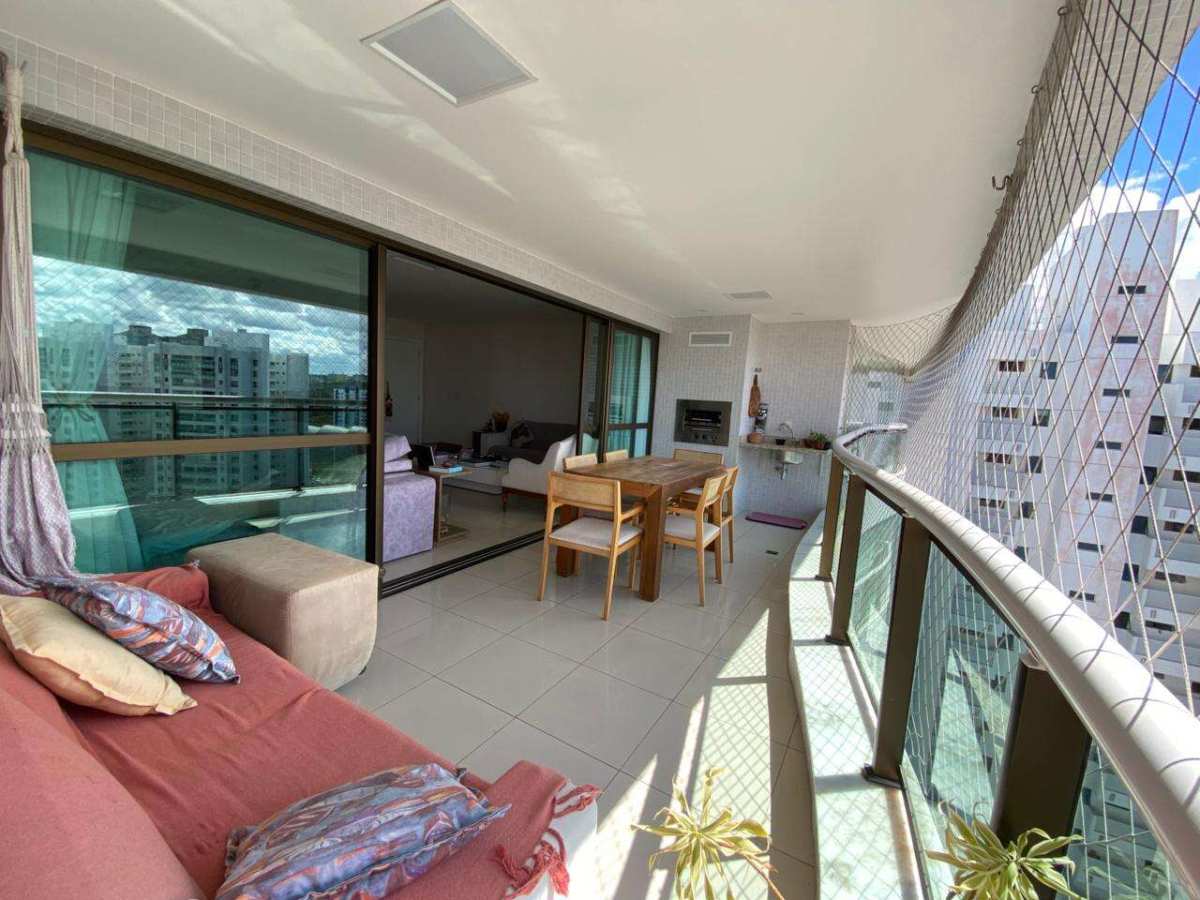 Apartamento Alphaville Le Parc 3 suítes 142m² Decorado Patamares Oportunidade - Iuri Imóveis