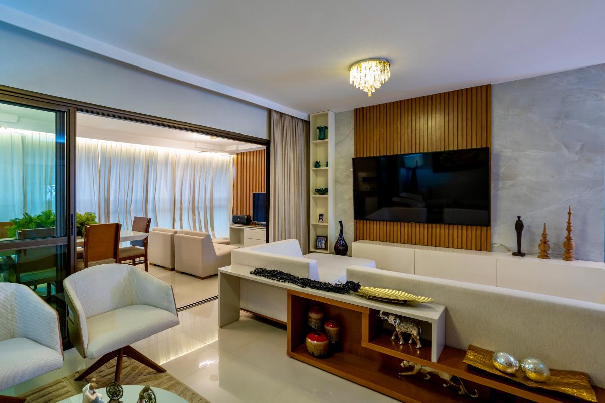 Apartamento Alphaville Le Parc 4 suítes 195m2 Decorado Alto Patamares