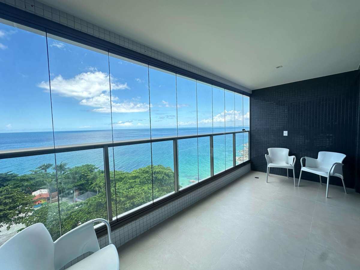 Apartamento Beach Class Ondina 1 Quarto 44m² Reg Barra Vista Mar Decorado Mobiliado Reg Barra - Iuri Imóveis