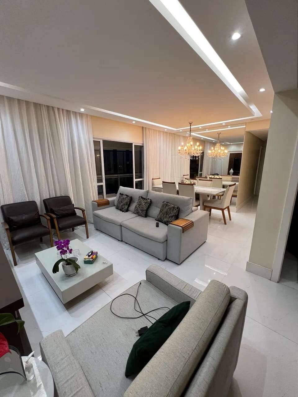 Apartamento Cabula Horto Bela Vista 4 Quartos 123m² Decorado Reg. Rotula do Abacaxi
