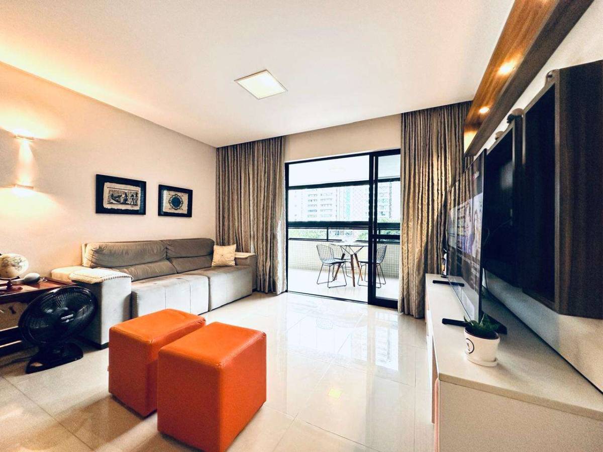 Apartamento Caminho das Árvores 3 Quartos 105m² Decorado Reg. Pituba Residencial Alto do Iguatemi