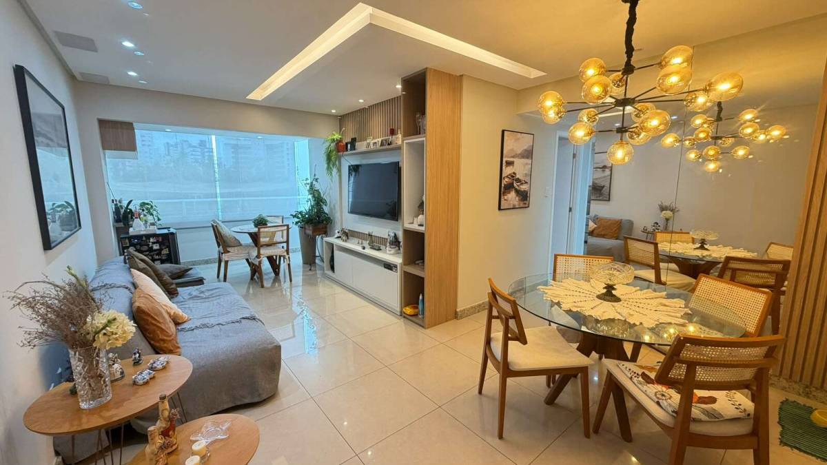 Apartamento Cidade Jardim 3 Quartos 88m²  Residencial Jardim Imperial - Iuri Imóveis