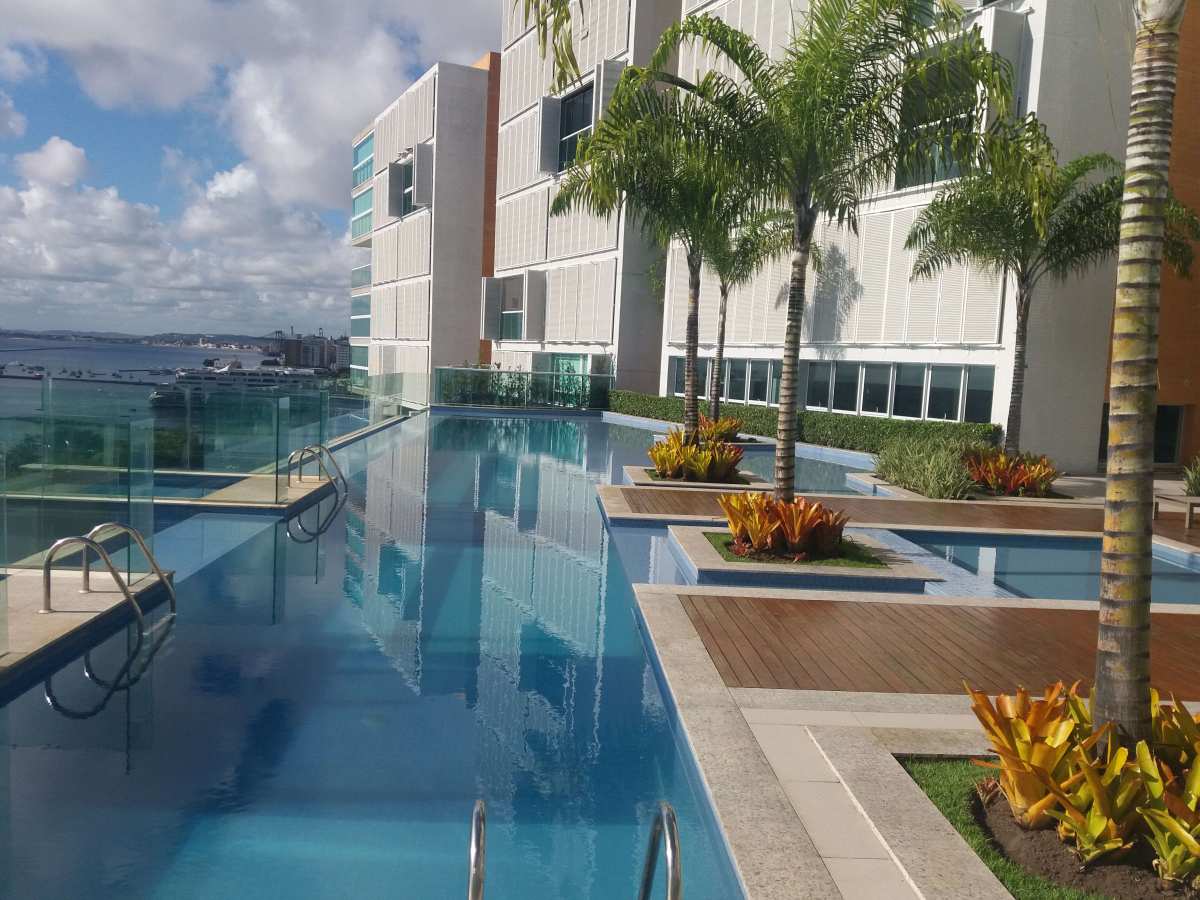 Apartamento Cloc Marina 1 Suíte 60m² Decorado Contorno Reg. Bahia Marina Comércio