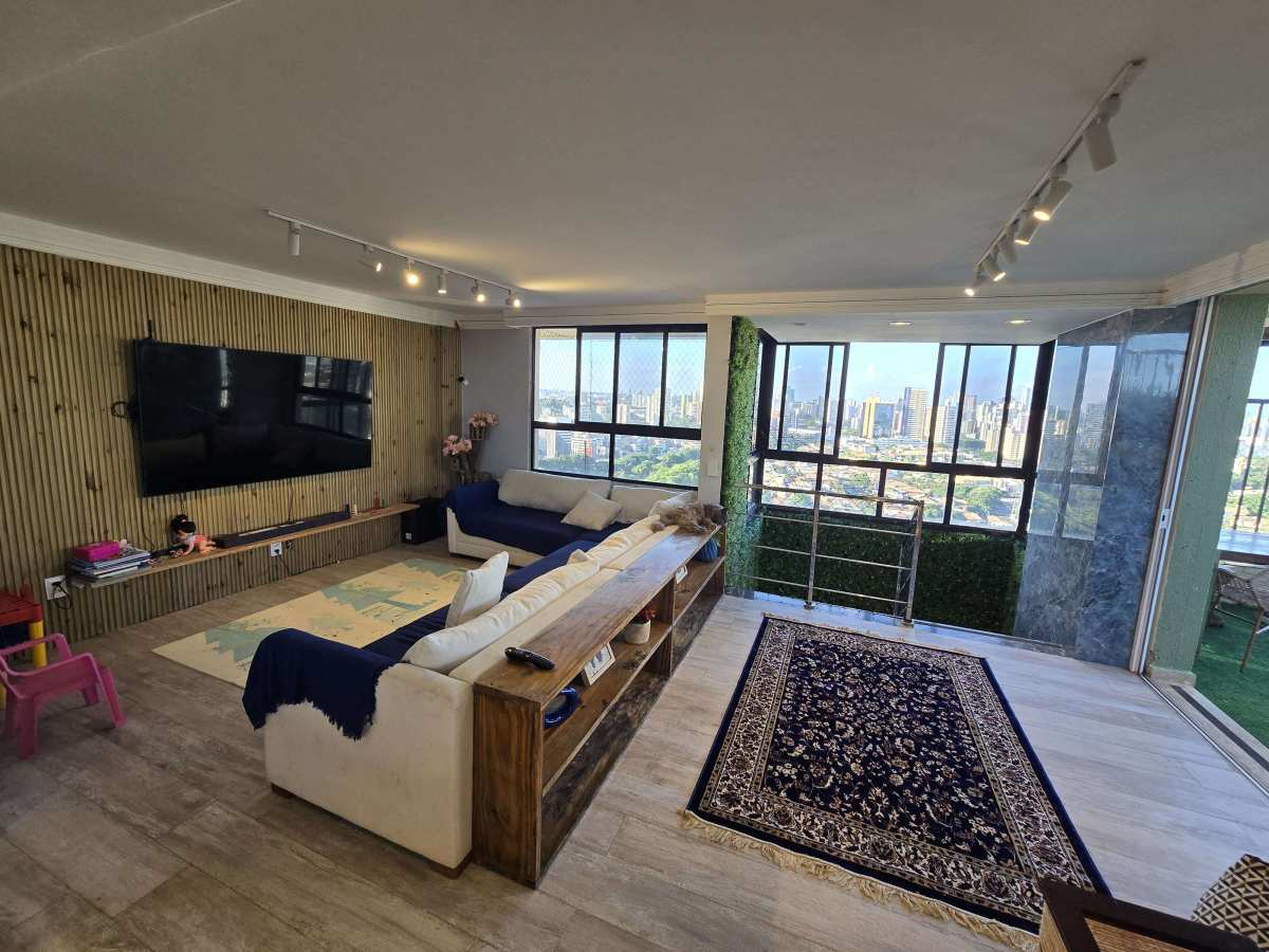 Apartamento Cobertura Alto do Itaigara 4 Quartos 260m² Mansão Du Triomphe Reg. Pituba Caminho das Árvores