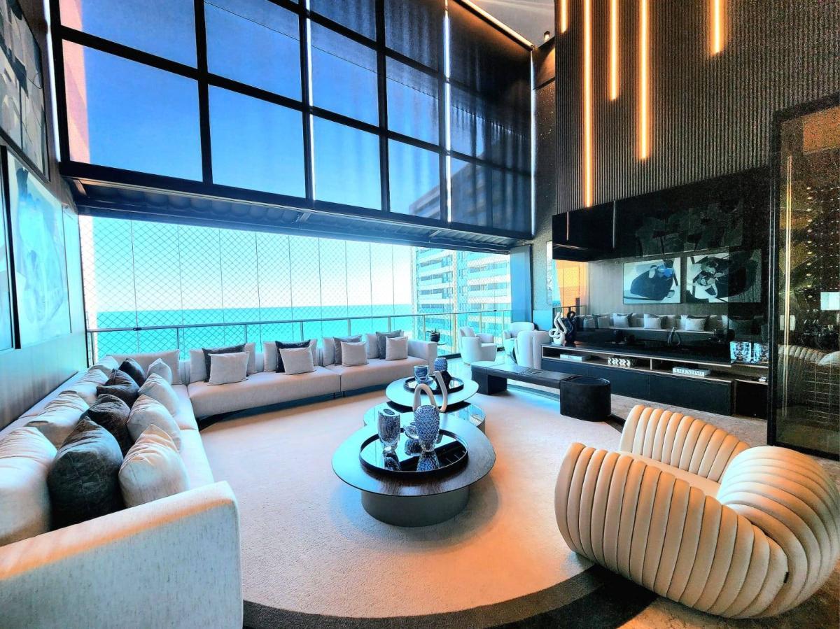 Apartamento Cobertura D`AZUR 4 suítes 374m² Mobiliada Dazur Jaguaribe Patamares Piatã