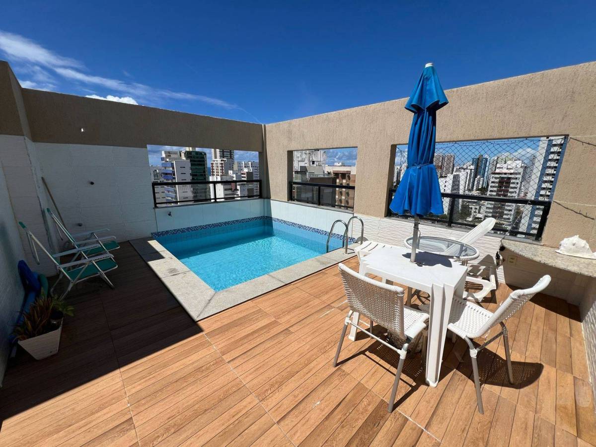 Apartamento Cobertura Pituba 3 Suítes 211m² Residencial Rio Branco Reg. Itaigara - Iuri Imóveis