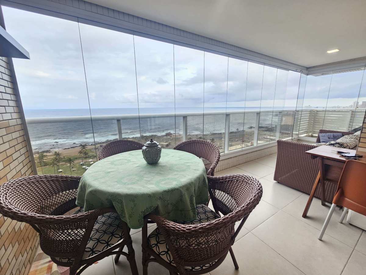 Apartamento Costa Azul Miramar 2 suítes 75m² Mobiliado Vista Mar Reg Armação - Iuri Imóveis