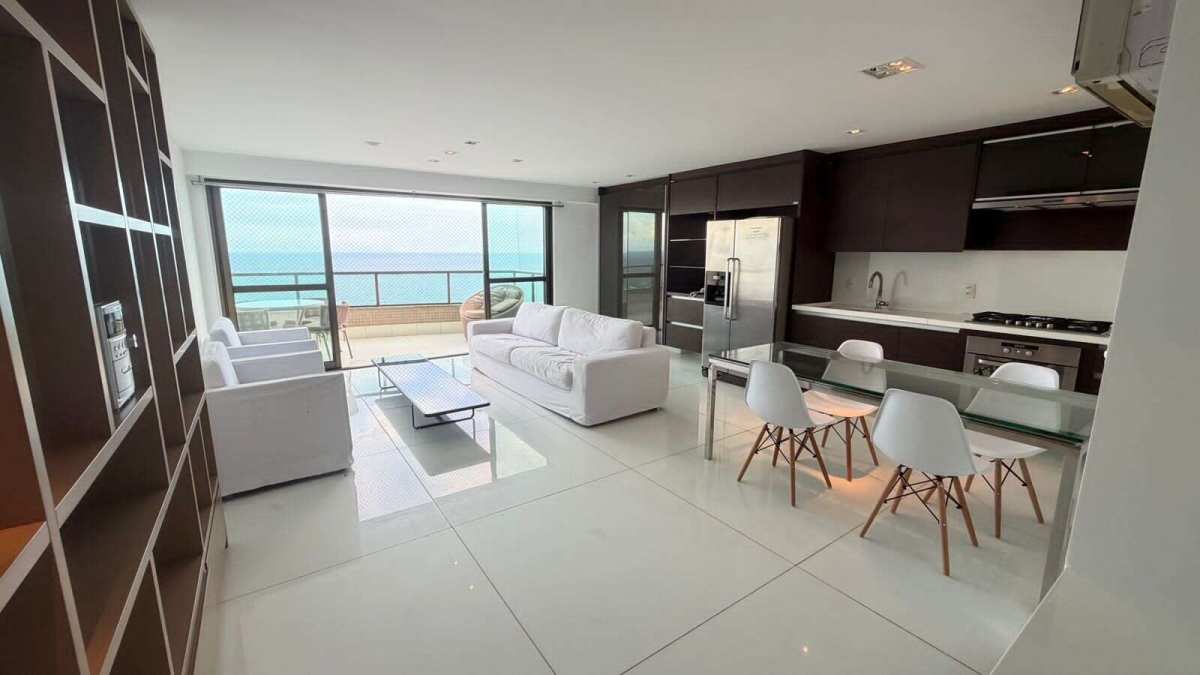 Apartamento Duplex Rio Vermelho Exclusive 1 suítes 100m² Vista Mar Decorado