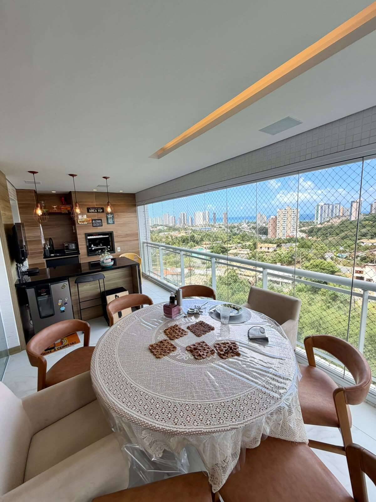 Apartamento Etco Grenville 3 Quartos 130m² Vista Mar Decorado Oportunidade Patamares