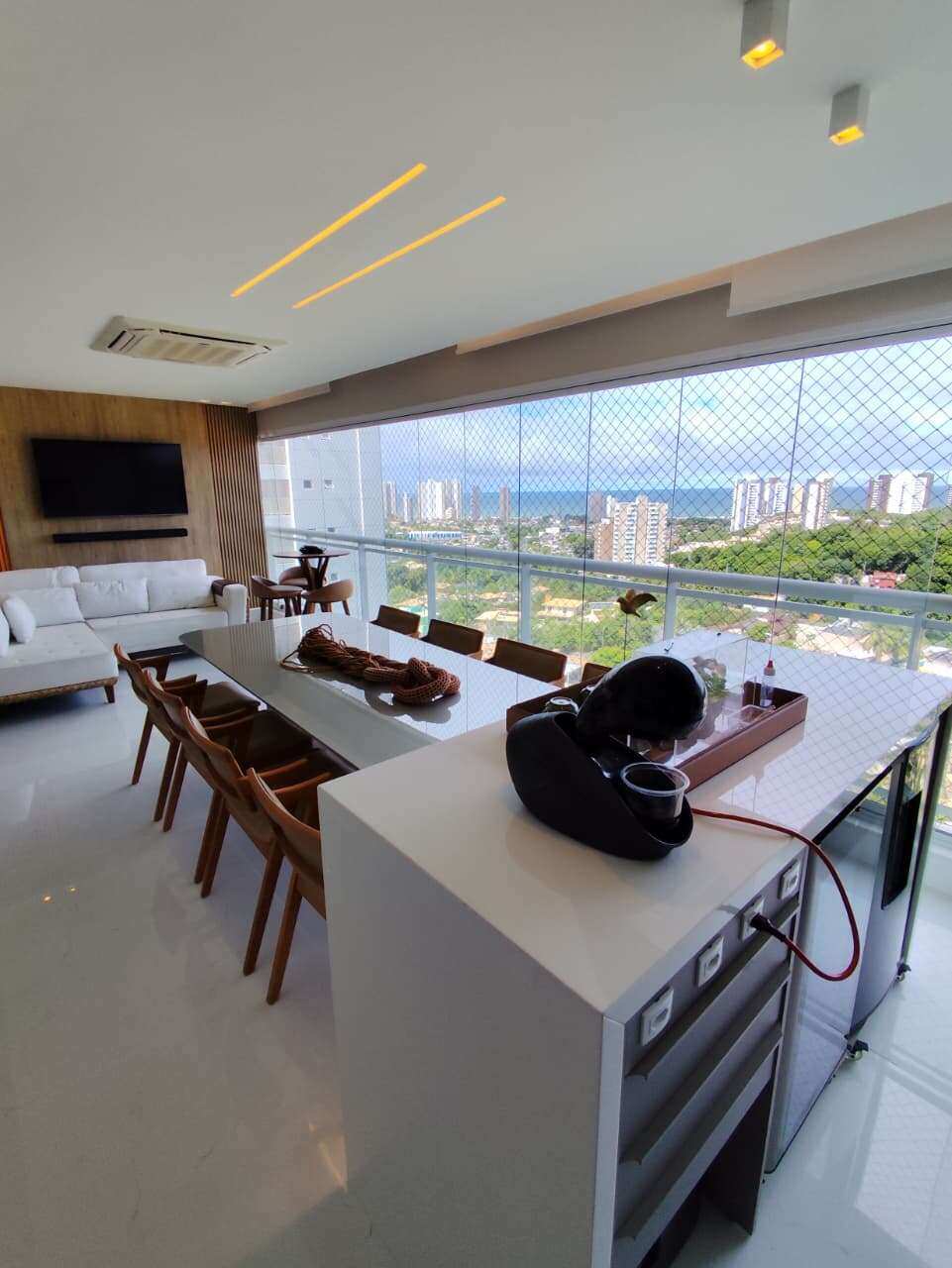 Apartamento Etco Grenville 4 Quartos 172m2 Alto Vista Mar Finamente Decorado Patamares
