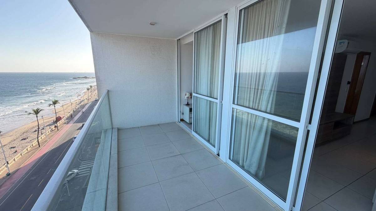 Apartamento Expresso 2222 de 1 quarto Decorado Frente Mar Barra / Ondina