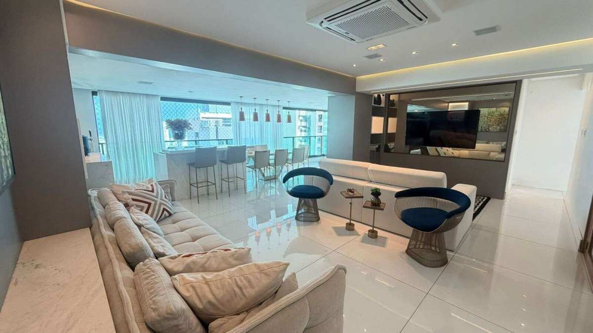 Apartamento Graça 3 Suítes Mansão Grazia 170m2 com 3 vagas Decorado Finamente - Iuri Imóveis
