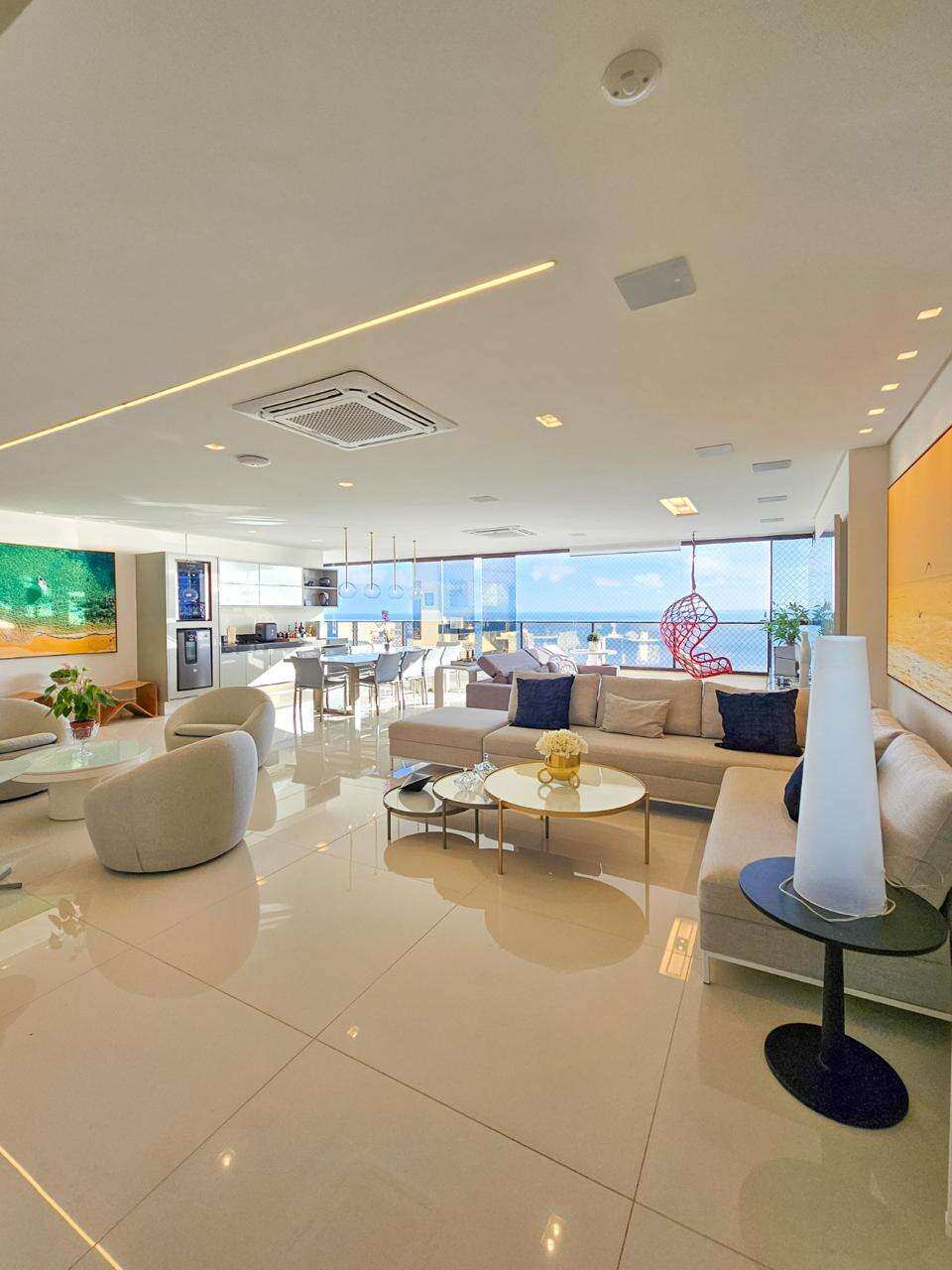 Apartamento Graça Mansão Bahiano de Tênis 4 suítes de 305m² Decorado Reg Barra - Iuri Imóveis