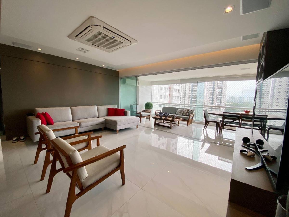 Apartamento Greenville Ludco 3 Suítes 180m²Decorado Mobiliado Patamares