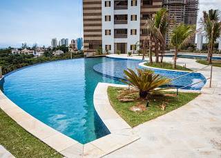 Apartamento Greenville Lumno 4 Suítes 225m² Patamares Decorado linda vista mar - Iuri Imóveis