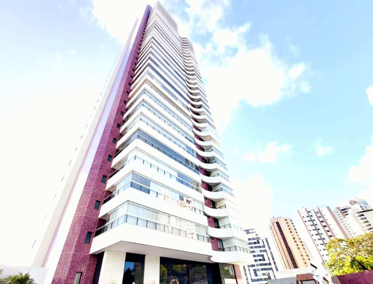 Apartamento Horto Florestal 4 Suítes 298m² Torre do Horto Vista Mar Alto Finamente Decorado