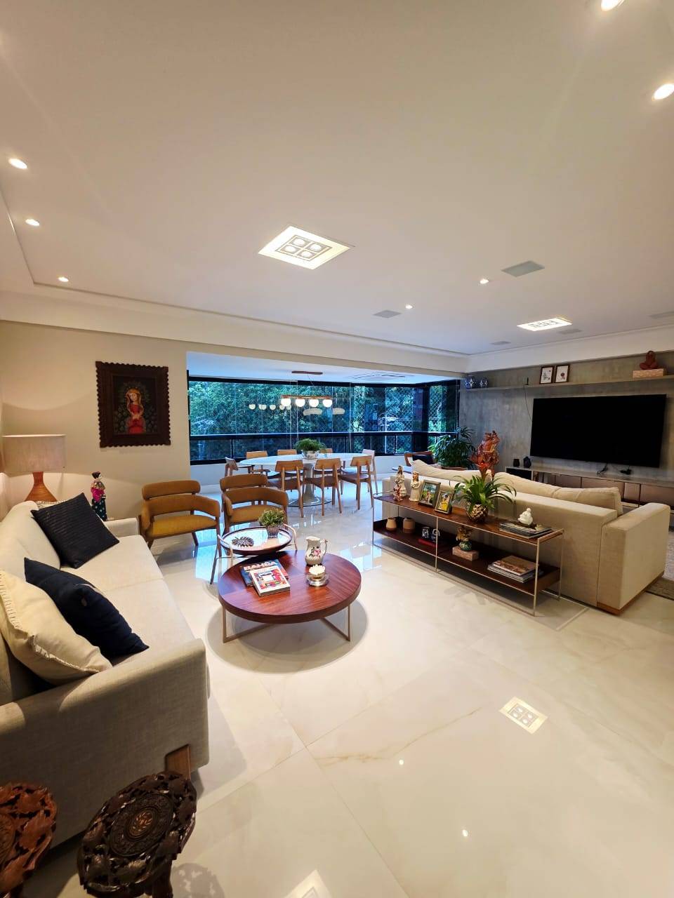 Apartamento Itaigara 3 Suítes 192m² Alto do Parque Edf. Le Jardin Jardim Decorado - Iuri Imóveis