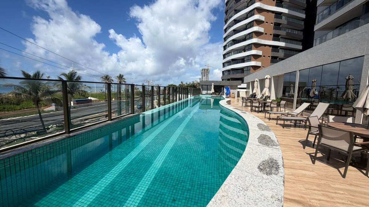 Apartamento Jaguaribe 3 Quartos 104m² Ocean View Alto vista mar Oportunidade Reg. Patamares Piatã - Iuri Imóveis