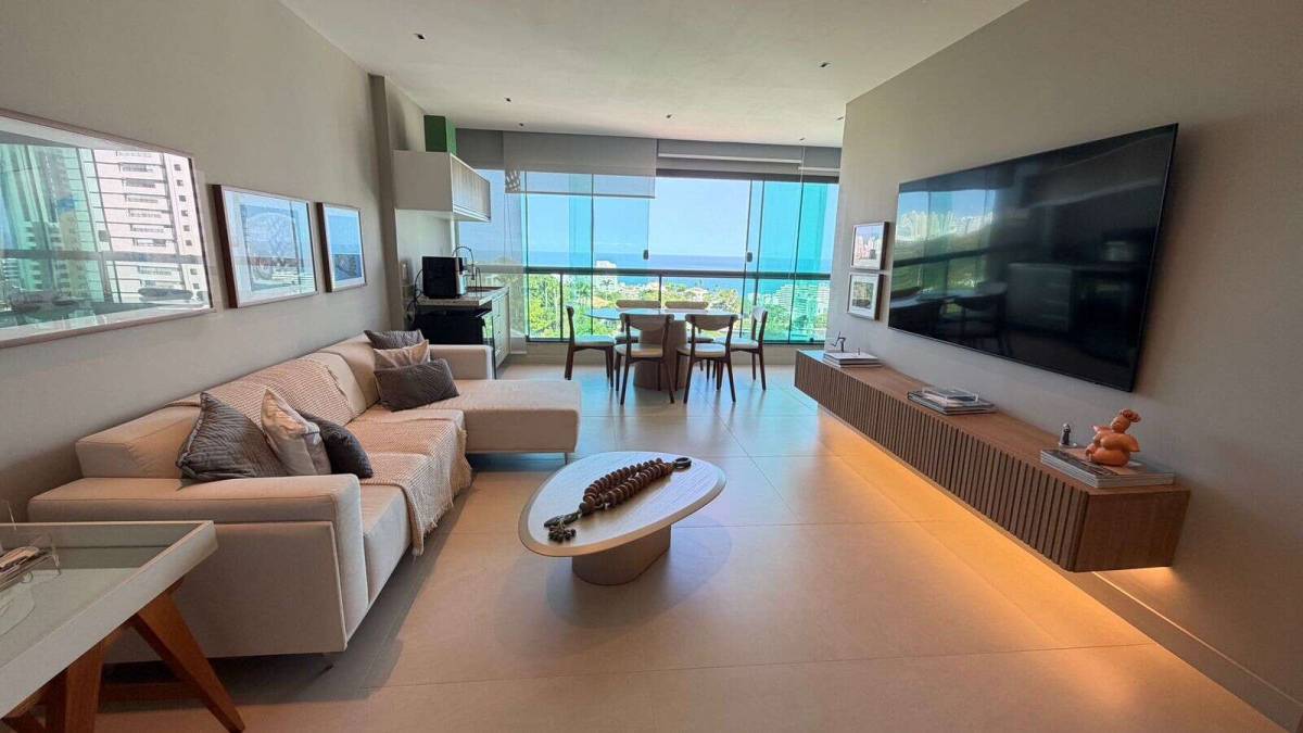 Apartamento Jardim Apipema 2 Quartos 85m² Nascente Decorado Versatile Reg Barra Ondina