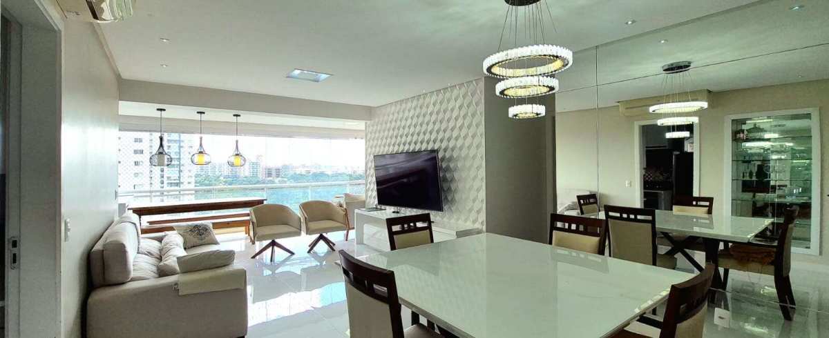 Apartamento Ludco Grenville 4 Quartos 134m² Decorado Finamente Oportunidade Patamares - Iuri Imóveis