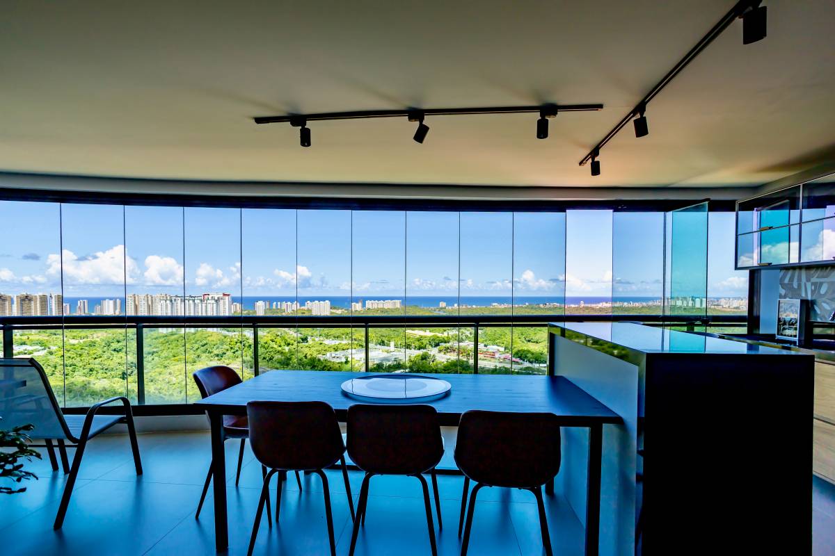 Apartamento Manhattan Soho 3 Quartos 120m² Decorado Reg. Patamares Alphaville - Iuri Imóveis