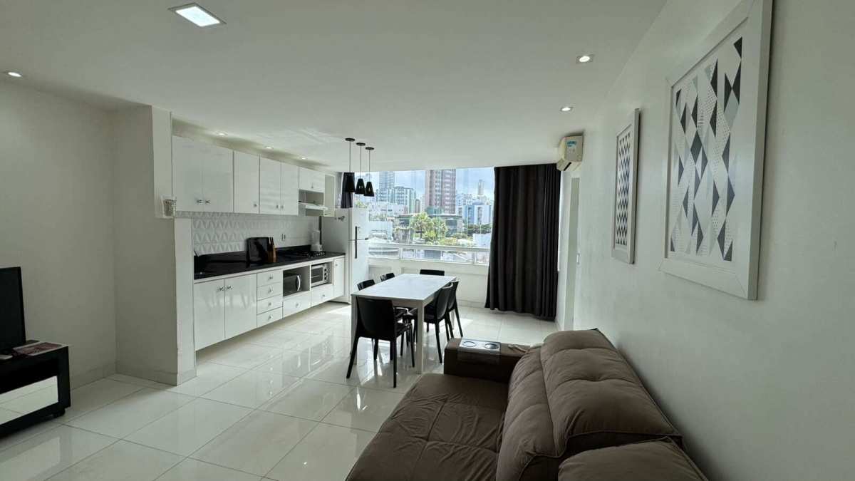 Apartamento Ondina 1 Suíte 54m²  Atlantic Tower Oportunidade Circuito Barra / Ondina de Carnaval - Iuri Imóveis