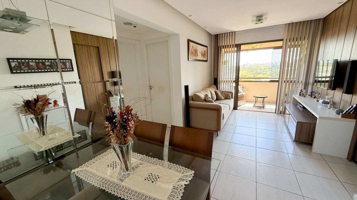 Apartamento Paralela Brisas 2 quartos 67m² Decorado Região Alphaville Patamares Oportunidade