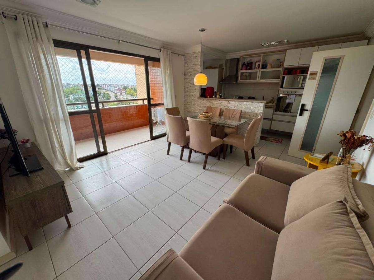 Apartamento Paralela Brisas 2 quartos 68m² Decorado Mobiliado Região Alphaville Oportunidade