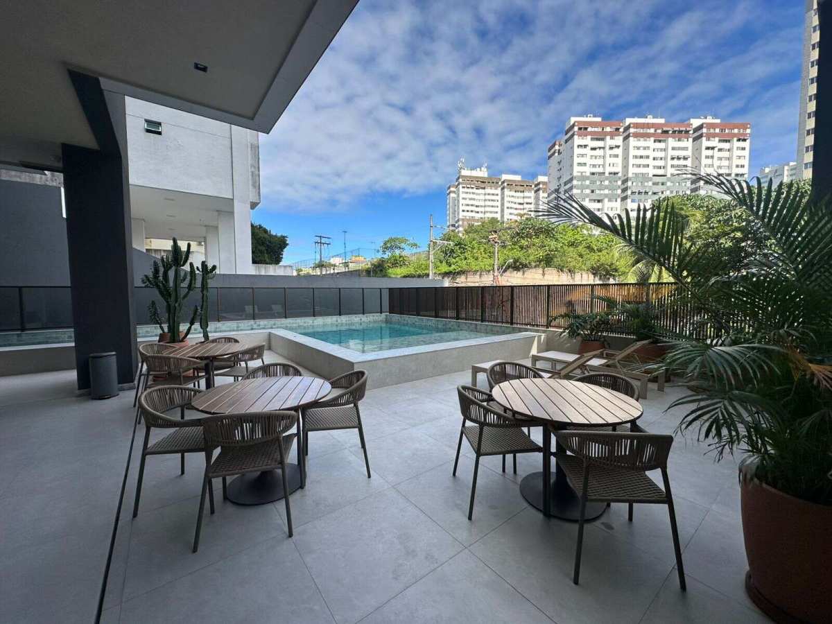 Apartamento Paralela Studio 22m² Biosphere Alto 1 vaga Narandiba Reg Imbuí