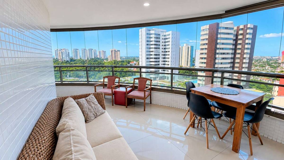 Apartamento Patamares 3 Quartos 145m² Mansão Baía de Santorini Colina A Reg. Pituaçu Piatã Jaguaribe