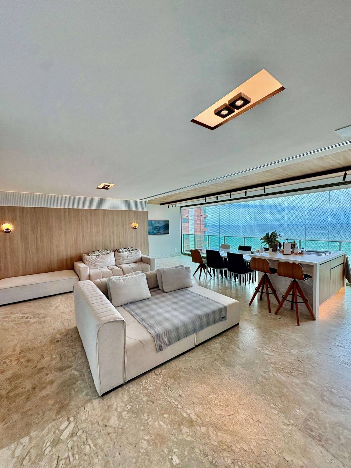 Apartamento Piatã D`AZUR Odebrecht 4 suítes 242m² Decorado vista mar Oportunidade Reg Jaguaribe Patamares