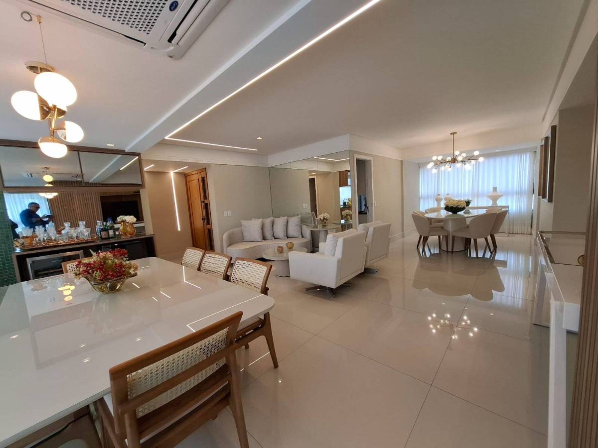 Apartamento Pituba 4 Quartos 151m² Mansão Rafaelo Sanzio Reg Aquarius Magalhães Neto