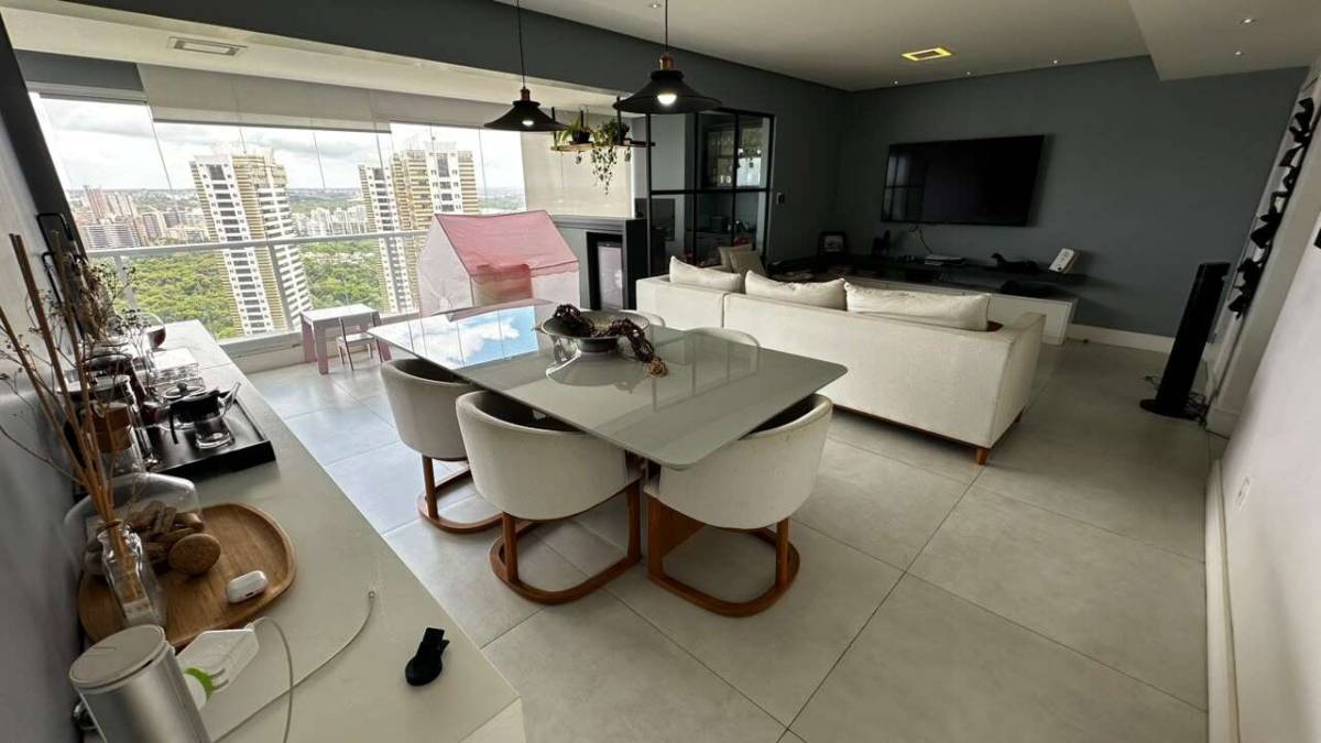 Apartamento Platno Grenville 3 Quartos 110m² Finamente Decorado Patamares Vista Bosque