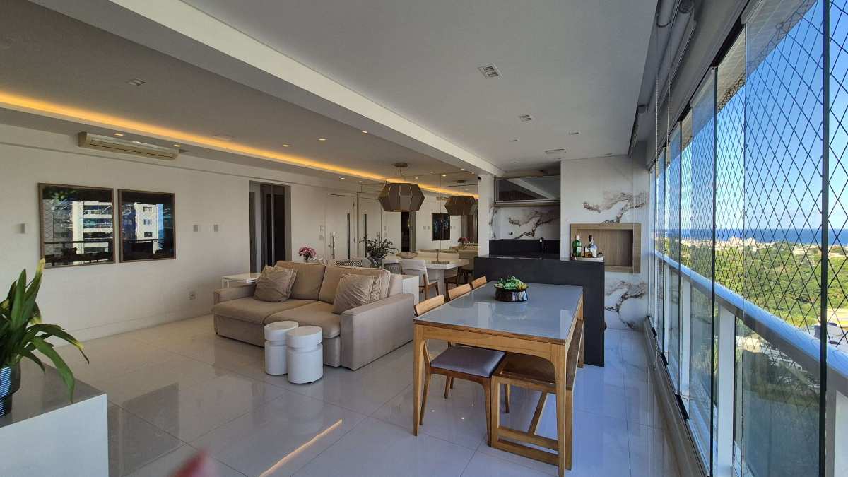 Apartamento Platno Grenville 3 Quartos 110m² Finamente Decorado Patamares Vista Mar - Iuri Imóveis