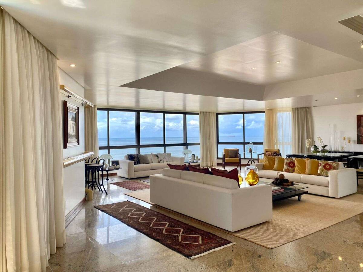 Apartamento Rio Vermelho 4 Suítes 320m² Vista Mar Edf. Morro das Margaridas Reg. Horto Florestal - Iuri Imóveis