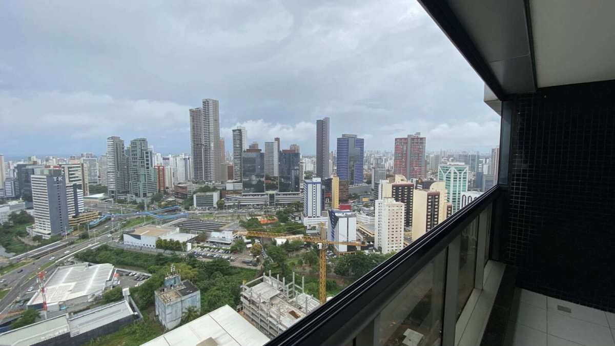 Apartamento Salvador Prime 1 suíte 51m² Nascente Mobiliado Av. Tancredo Neves Oportunidade - Iuri Imóveis