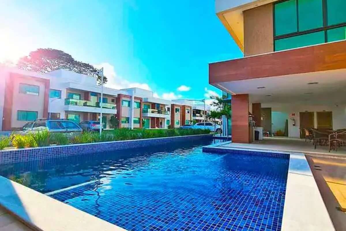Apartamento Village Buraquinho 2 Quartos Residencial Jardim de Versalles 82m² Decorado Lauro de Freitas