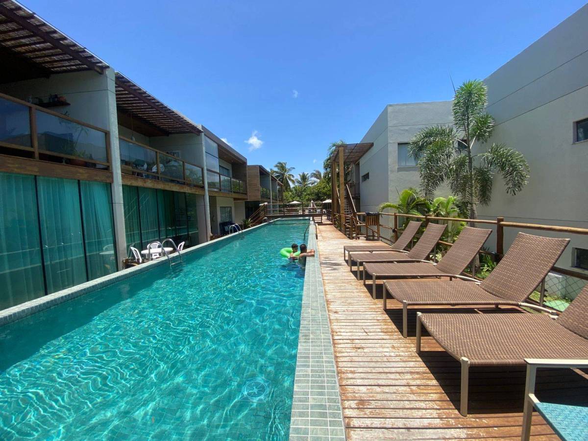 Apartamento Village Imbassaí 2 Quartos 80m2 Perto Mar 2 vagas Casa Amarela Estrada do Coco Linha verde