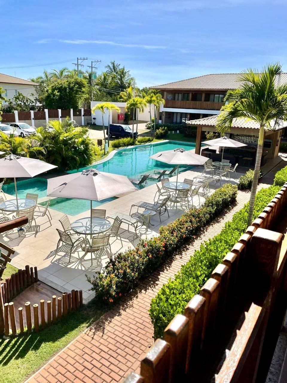 Apartamento Village Itacimirim  Aloha 2 Suítes 72m2 Decorado Mobiliado - Iuri Imóveis