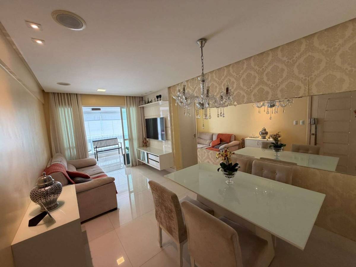 Apartamento Vista Patamares 3 Quartos 80m² Decorado Oportunidade Pituaçu Pinto de Aguiar