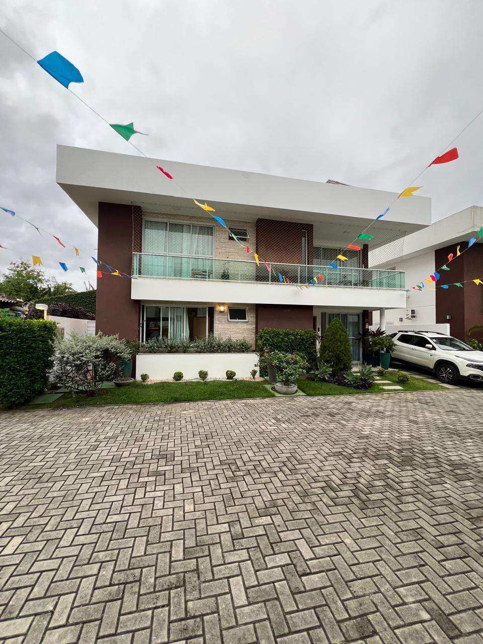 Casa 4 suítes Buraquinho Vila de Nápoles 237m² Lauro de Freitas Estrada do Coco / Linha Verde