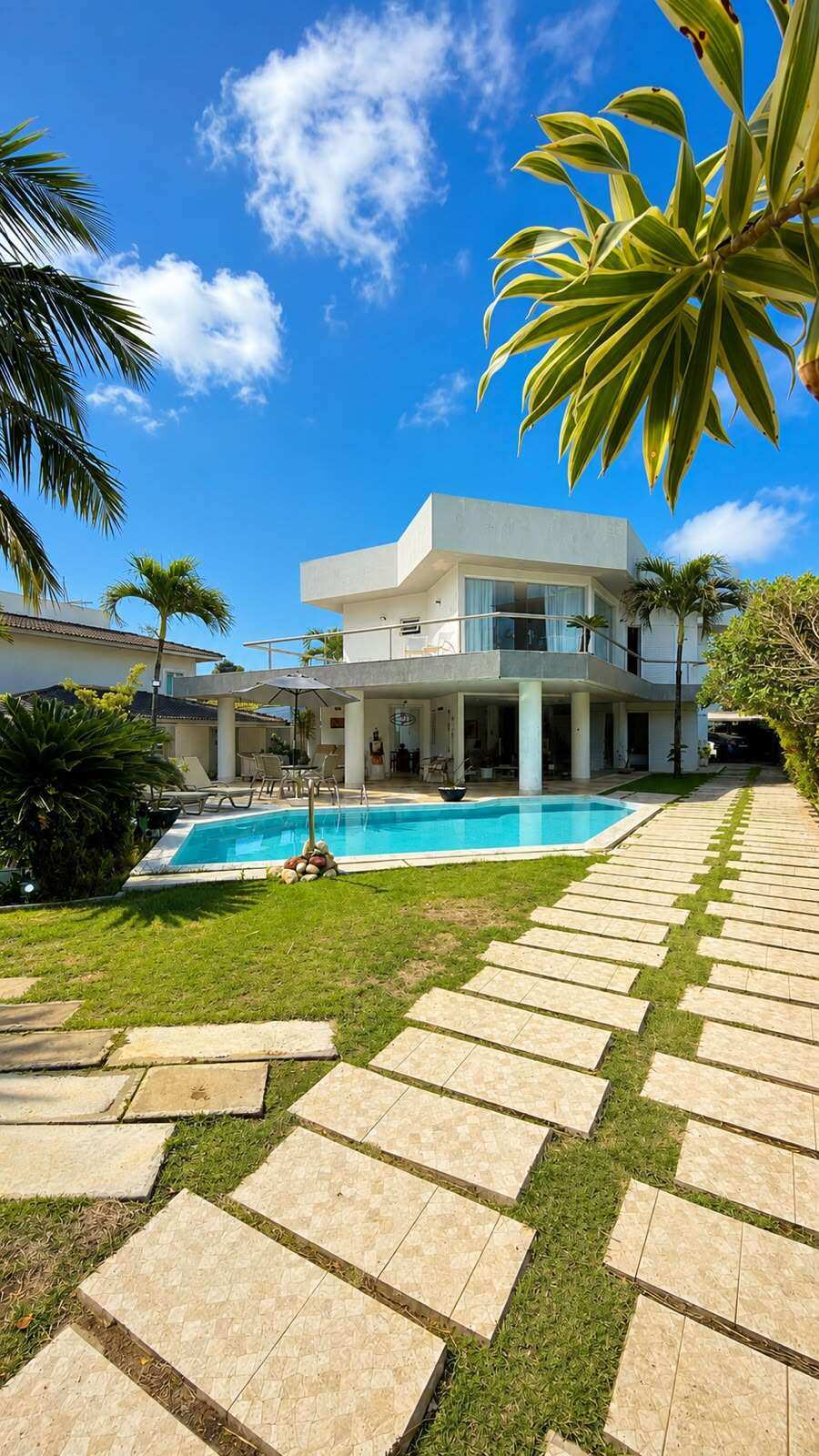 Casa 5 Quartos Porto Busca Vida Resort 700m² Reg. Lauro de Freitas Estrada do Coco