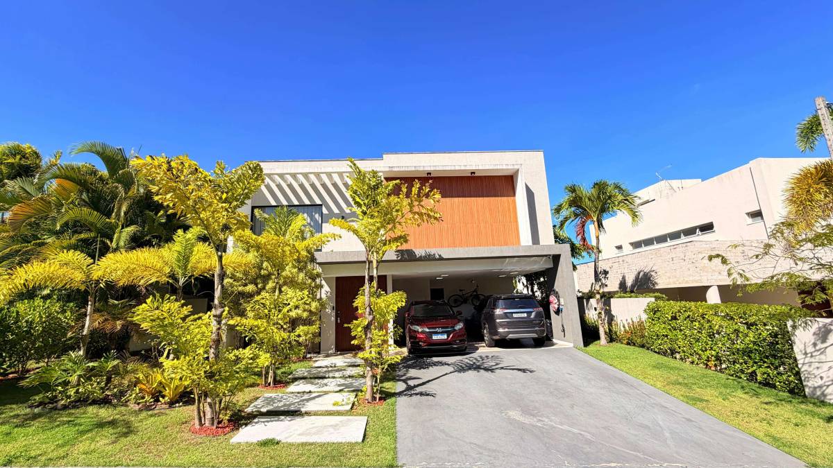 Casa Alphaville Litoral Norte 1 de 4 Suítes 500m² Alto Luxo Oportunidade - Iuri Imóveis