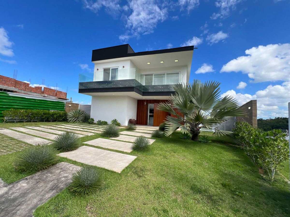 Casa Alphaville Litoral Norte 3 de 4 Suítes 498m2 Alto Luxo Camaçari Reg Lauro de Freitas