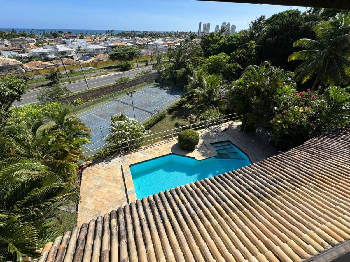 Casa Triplex Cond. Costa Verde 4 Quartos 1.540m2 Piatã Jaguaribe Patamares Av. Orlando Gomes