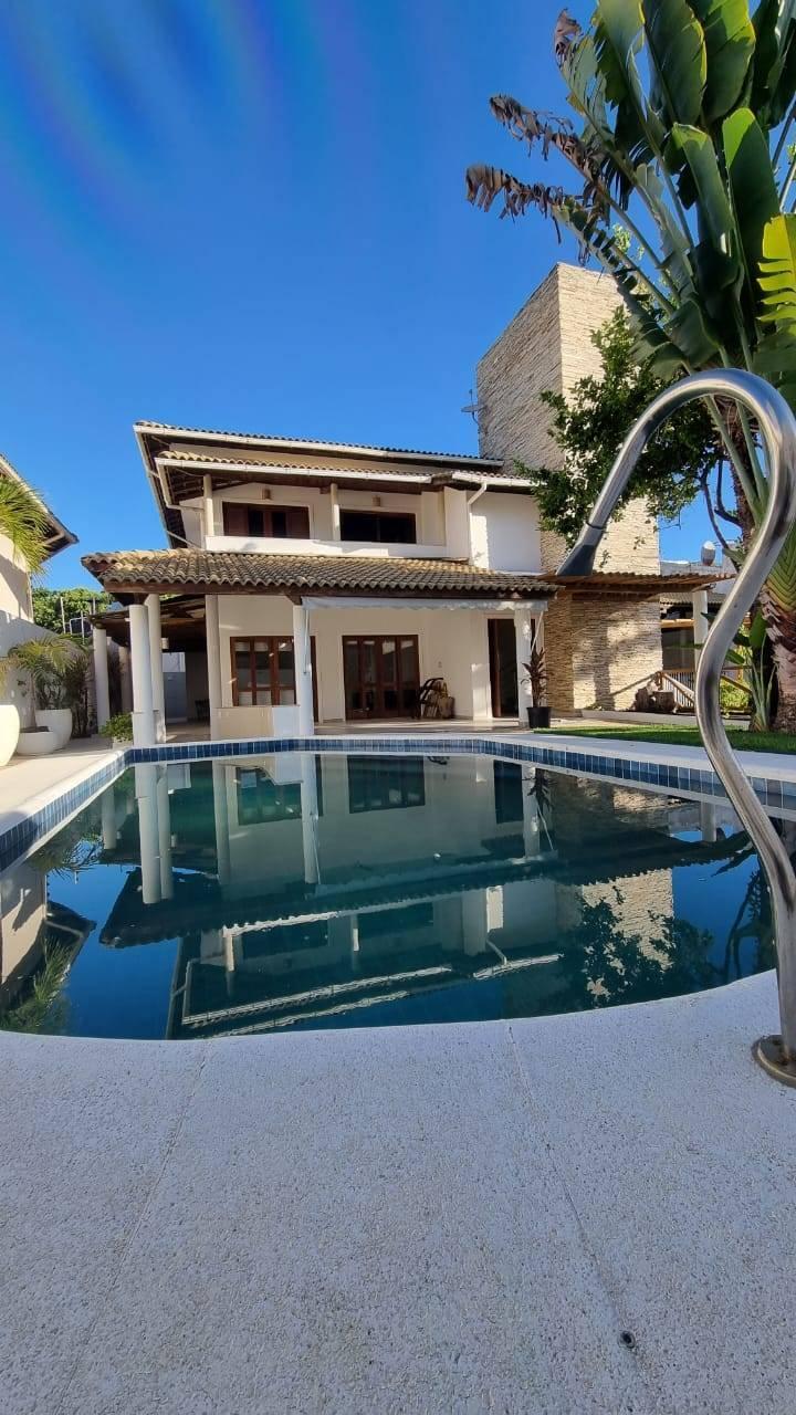 Casa Triplex Linda Vilas do Atlântico 3 Suítes  675m² Decorada Piscina Perto Mar Lauro de Freitas